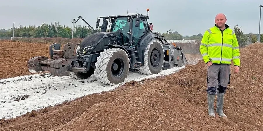 Illustrative image of Lime and cement stabilization in Bunbury