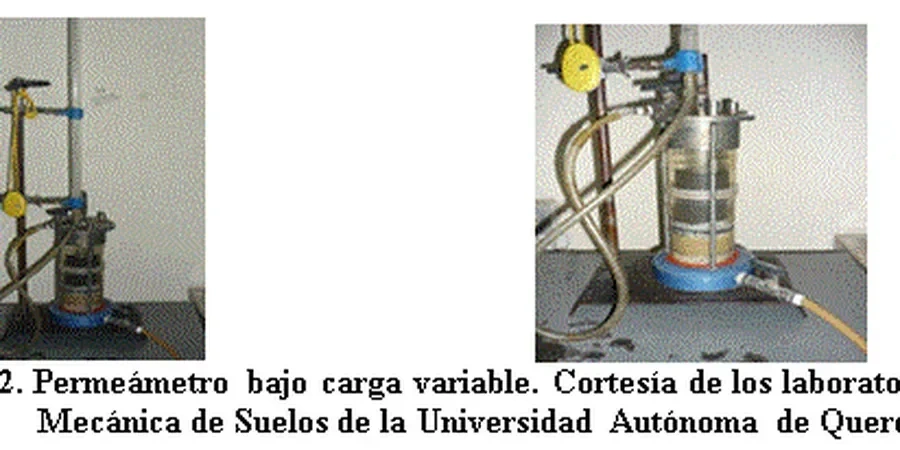 Illustrative image of Laboratory permeability test (falling/constant head) in Bunbury
