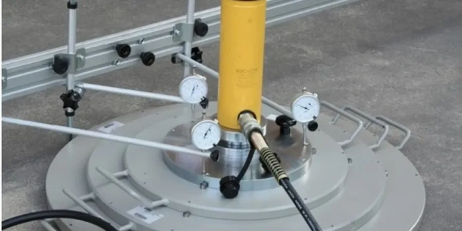 Illustrative image of Plate load test (PLT) in Bunbury